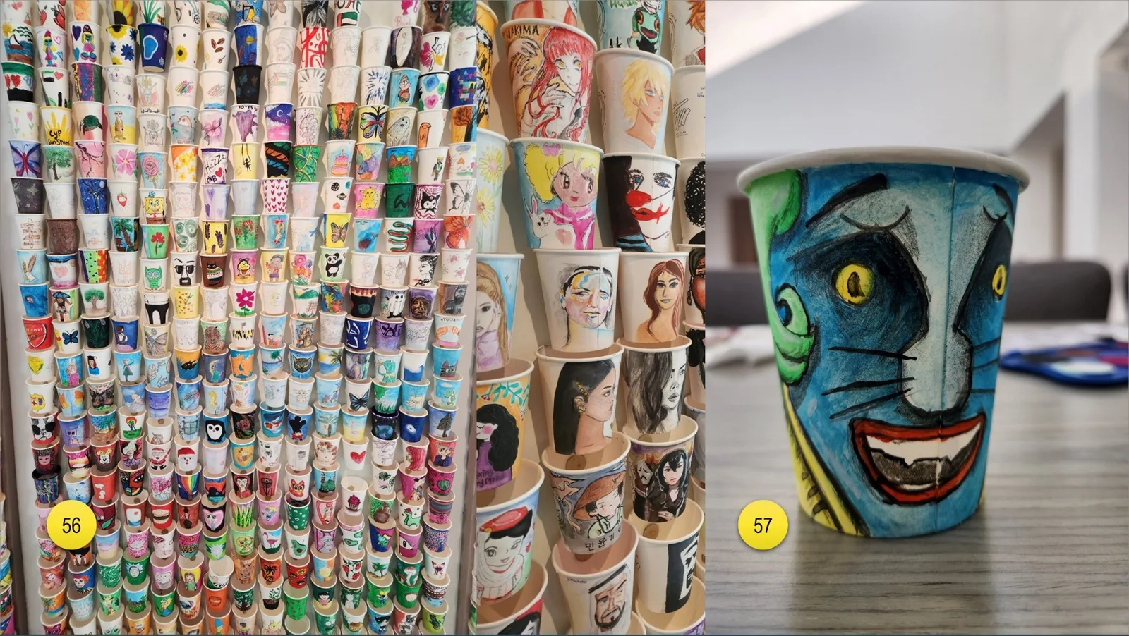 For lone wolves or couples there is a place called ‘Sketch Art Café’ that offers a painting experience along with a cup