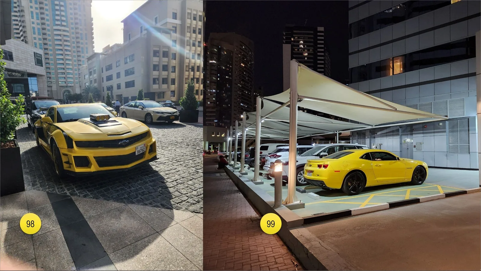 Valet parking is a common thing in Dubai.