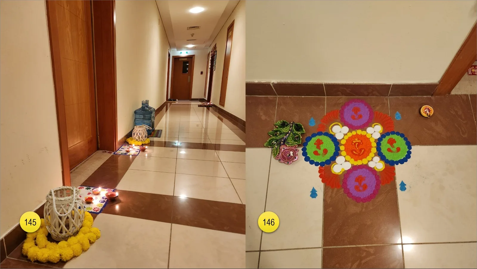 When there is a holiday season like Diwali (or Deepavali), you’ll see people bringing lights out of their houses