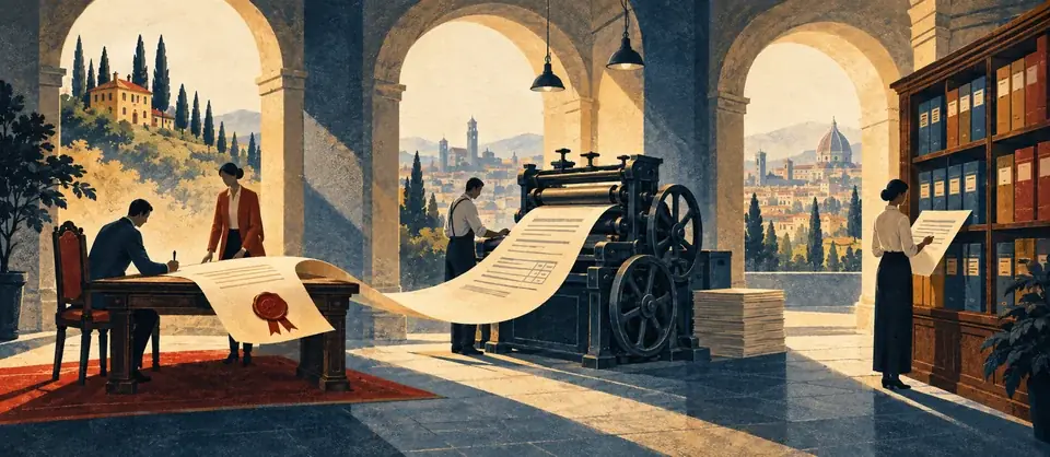 Bookings, Billings, Revenue: lithography